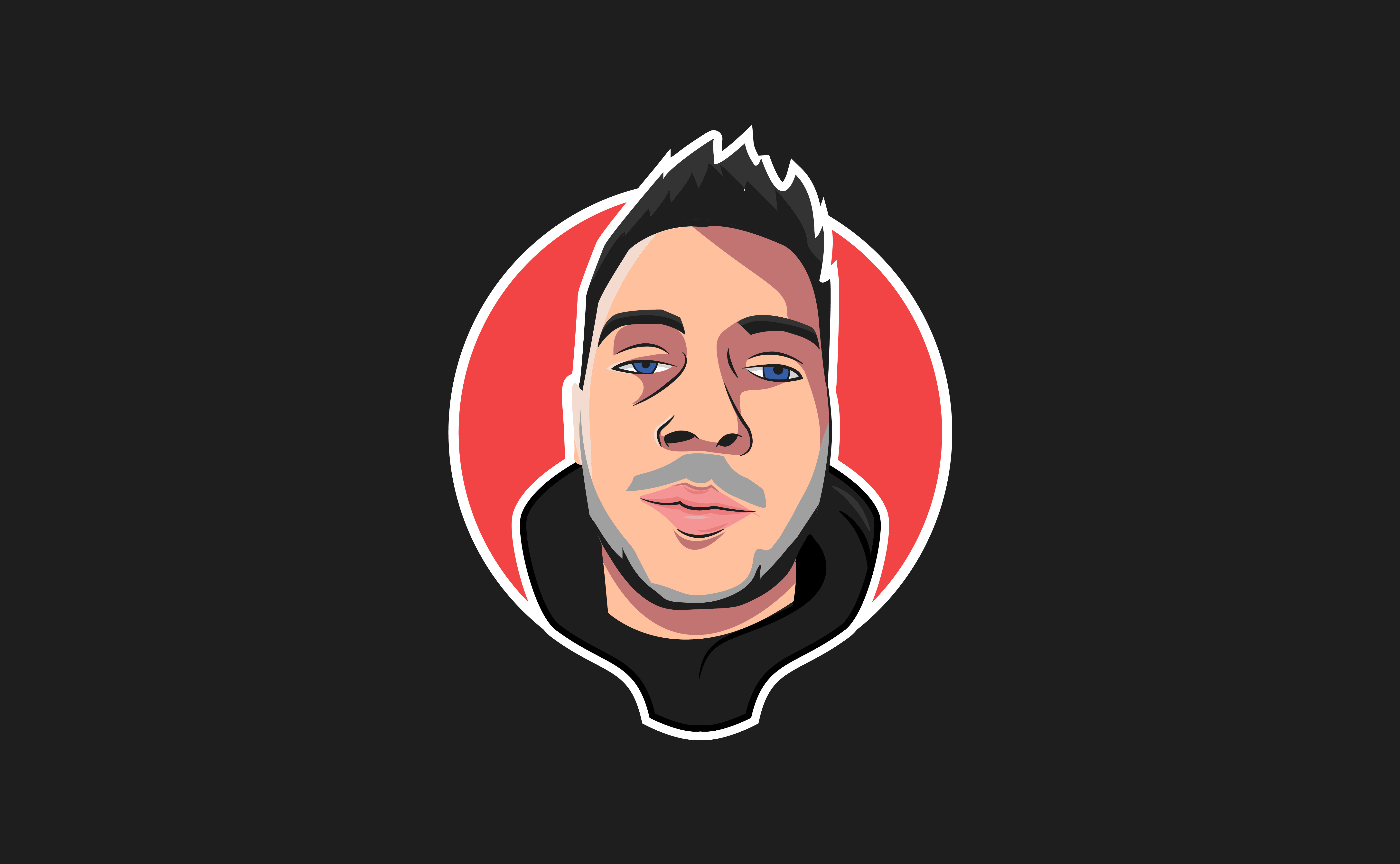 Decided to cartoon myself yesterday adobe illustrator cartoon character cartoon illustration cartoon portrait design illustration vector vector art vector illustration