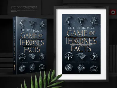 The Little Book of Game of Thrones Facts 99designs bookcover facts fiction game of thrones got graphic design illustration