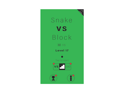 Snake VS Block(3) block design game game design game ui snake ui ui design uidesign