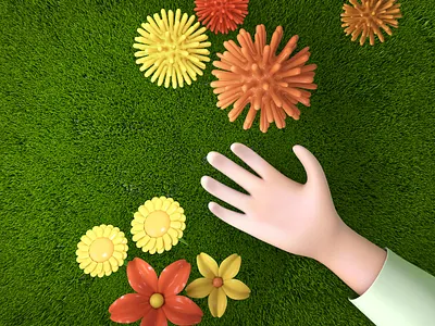 3d modeling practice – pandemic spring 3d 3d modeling c4d coronavirus covid 19 design illustration modeling pandemic spring