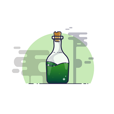 Bottle - Flat Designs branding design flat illustration flatdesigns graphicdesign graphics illustration illustrator inspired logodesigns vector