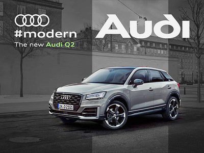 Audi ad concept 3 ad concept ad concepts ads ads design ads designer black and white brand car cars concept design concept designer photography photoshop photoshop edit rahalarts social media social media design social media work typography