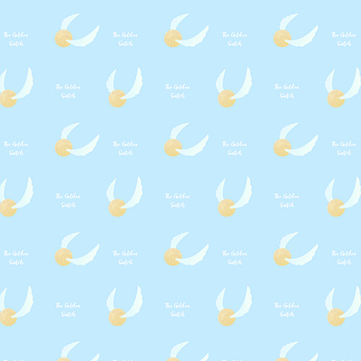 Golden Snitch Pattern background chat background golden snitch harry potter light colors pattern phone background phone wallpaper potterheads quidditch snitch wallpaper