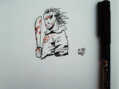 Movie character character art character design character illustration concept character hockey player movie pencil art pencil drawing pencil sketch