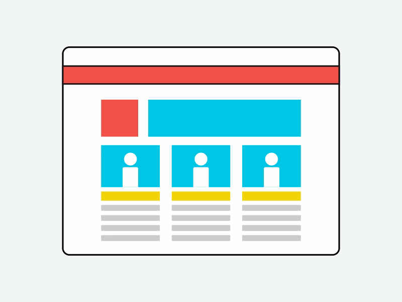 Gif cargando página web / Loading website gif adobe illustrator after effect animation 2d argentina cargando gif illustration loading sitio web vector website