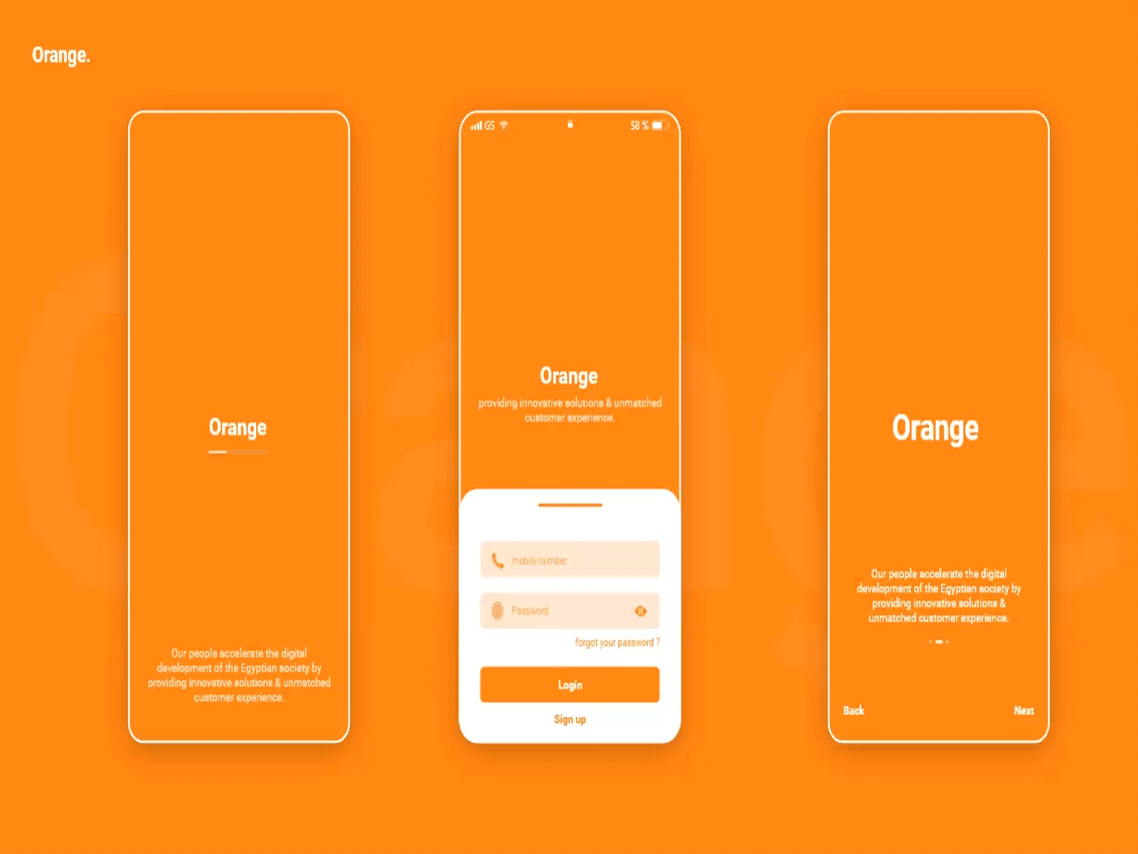 Orange Splash login