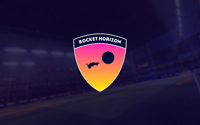 Rocket Horizon Badge horizon logo rocketleague