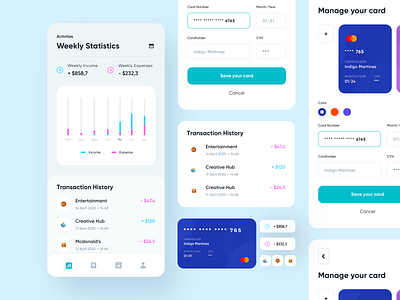 Fulush - Digital Banking App app banking banking app blue clean design finance app mobileapp ui user experience user interface ux