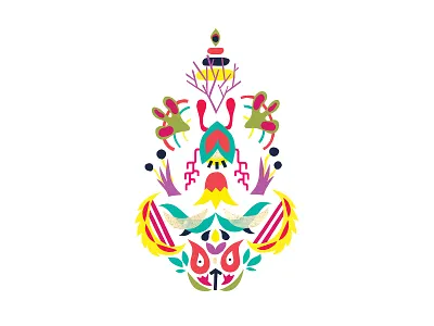 Bug Out abstract bug collage cut paper frame gallery green handmade icons illustration insects mixed media oak paper psychedelic saturated screenprint screenprinting