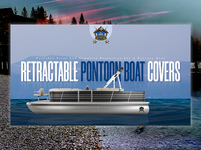 The Boat Guard banner boat boat covers business design ui ui design web banner web design website design