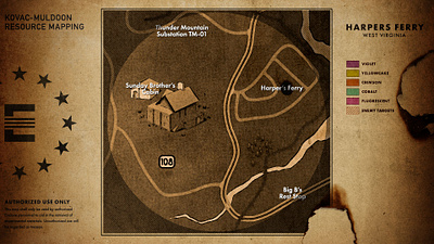 Flux Resource Map fallout fallout 76 map motion graphic video