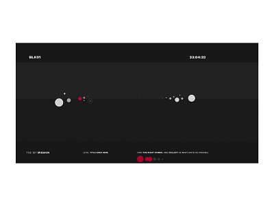 Black Box Landing Page design ui user experience user interface design ux