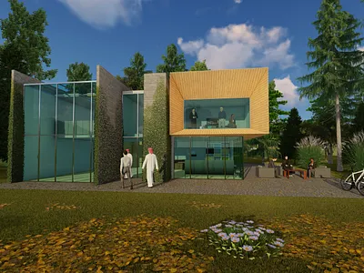 Landscape environment architectural visual design project 3d 3d animation architecture autocad autodesk corona coronarender coronavirus design of culture interior rendering urban urban archiviz architecture