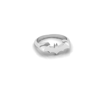 Batman Signet Ring 3D Model batman jewel jewelery jewellery jewelry jewelry design jewelry designer jewels matrix rhino3d rhinoceros