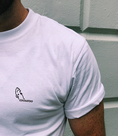 cockatoo t-shirt animal logo cockatoo logo t shirt design