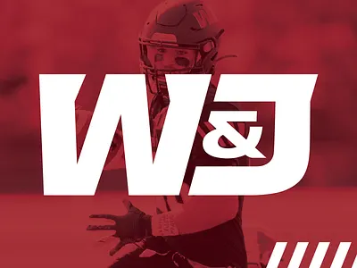 Washington & Jefferson College Athletics Identity athletics football logo design sports logo university