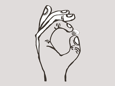 Little roof in my hand book illustraion