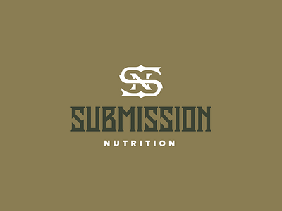 Submission logotype monogram typography