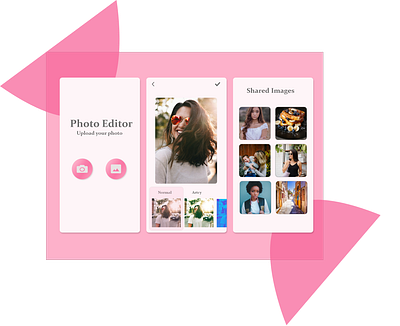 PhotoEditor android animation app design designer illustration ios ui ux uiux web