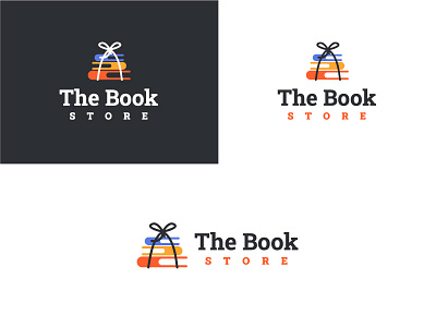 The Book shop Branding book shop branding brand design branding graphicdesign illustration logo tshirtdesign typography vector web