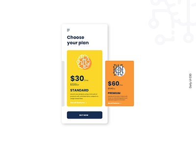 Daily UI #030 - Pricing 030 adobexd buy cards ui dailyui dailyui030 dailyuichallenge design pricing ui userinterface