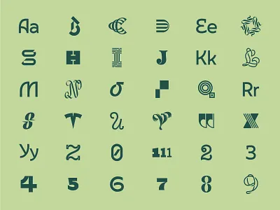 36 Days of type all branding design icon ivan logo logotype manolov mark monogram typography