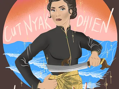 Wife, Mother, Warrior badass digital illustration digitalart feminism feminist girl power heroines internationalwomensday portrait women empowerment women in illustration womens day