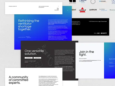 Emergency Ventilator Kit Website cad covid19 craft front end development grand rapids medical care medicine mighty open source science twig web development