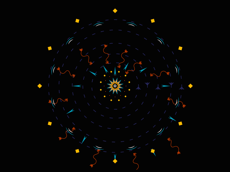 Phenakistoscope animation design gif illusion illustration motion design motiongraphics phenakistoscope video