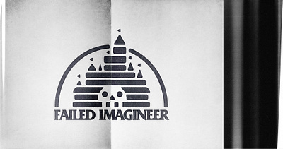 Failed Photocopy castle disney failed imagineer skull