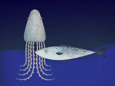 Sea food affinity designer communication design design gastronomy graphic design illustration vector