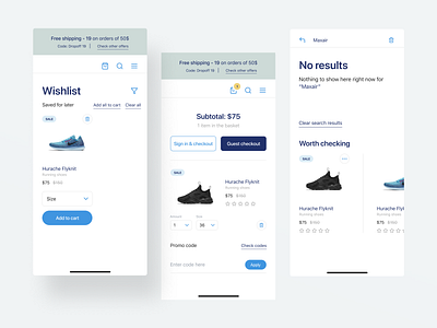 Visual exploration e commerce shoe shoes app store wishlist