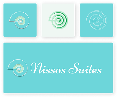 Nissos Suites Logo Design branding design logo