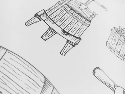 Illustrations for a vinery graphic design illustration rebranding vector