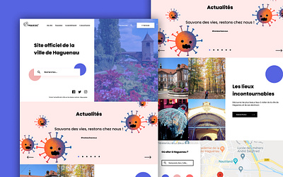 haguenau website city design desktop design interface ui ui design ux ux design ux ui ux ui design