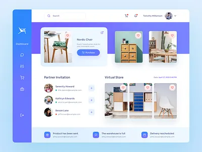 Property Management - Dashboard app dashboard flat market minimalist property ui ux website