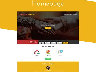 Matrimonial Website dating dating app marriage matrimonial matrimony web application design website website design