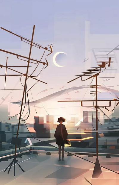 插画练习 illustrator 插画