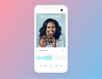 Audible Mobile App android app audible design ios ios app mobile mobile ui player ui