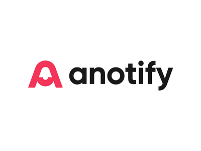 Anotify - Logo design app app icon bell design graphic design icon letter logo logodesign logotype mark minimal monogram negative space logo