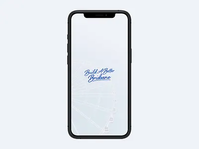 Build A Better Brisbane after effects animation app app design brisbane figma flick map maps slider swipe ui ux