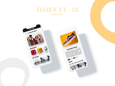 Daily UI #12 adobe illustrator adobe xd photoshop ui ux app daily ui photoshop shop shopping app ui