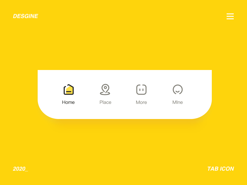 TAB动效 illustration ui