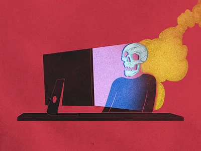 2020 so far. | Illustration | Digital art art direction beer art colorful design funny grunge texture identity illustration nosie office space popart skeleton skull skull art vector workspace