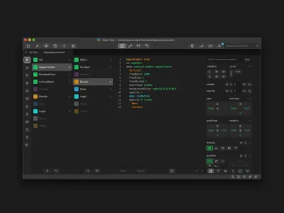 Views Tools - Low-code editor for Views programming language development editor low code views
