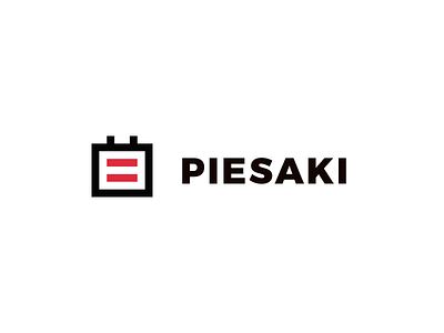 Piesaki booking brand calendar latvia logo riga sketchapp