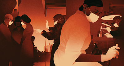 Inequality cover digital editorial folioart health illustration karolis strautniekas medical texture