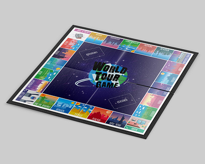 Board Game (part 2) boardgame design graphics illustration