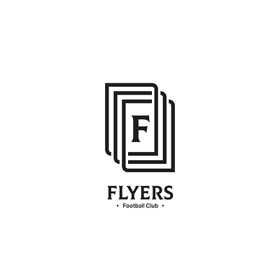 Flyers - Sports Team 50 days logo challenge brand branding company logo dailylogochallenge design dlc emblem football football club football logo icon identity illustrator logo minimal sport sport emblem sport team vector