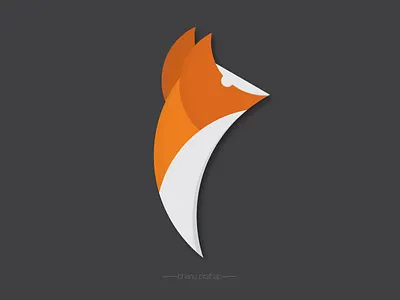 logofox design flat illustration practice vector